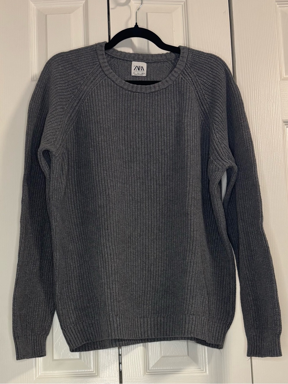 Zara 100% Cotton Men’s Pullover Sweater / size L